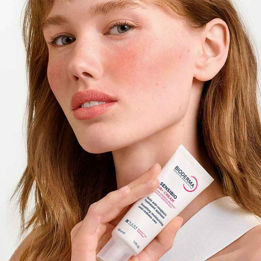 Bioderma Sensibio AR+ Cream Anti-redness Moisturiser for Sensitive Skin, Moisturiser for redness and irritation, reactive skin