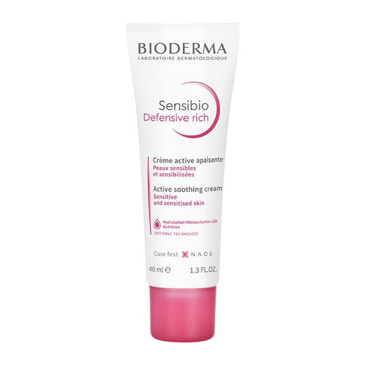 Bioderma Sensibio Defenisve Active Rich Soothing Cream | cream for soothing sensitive skin