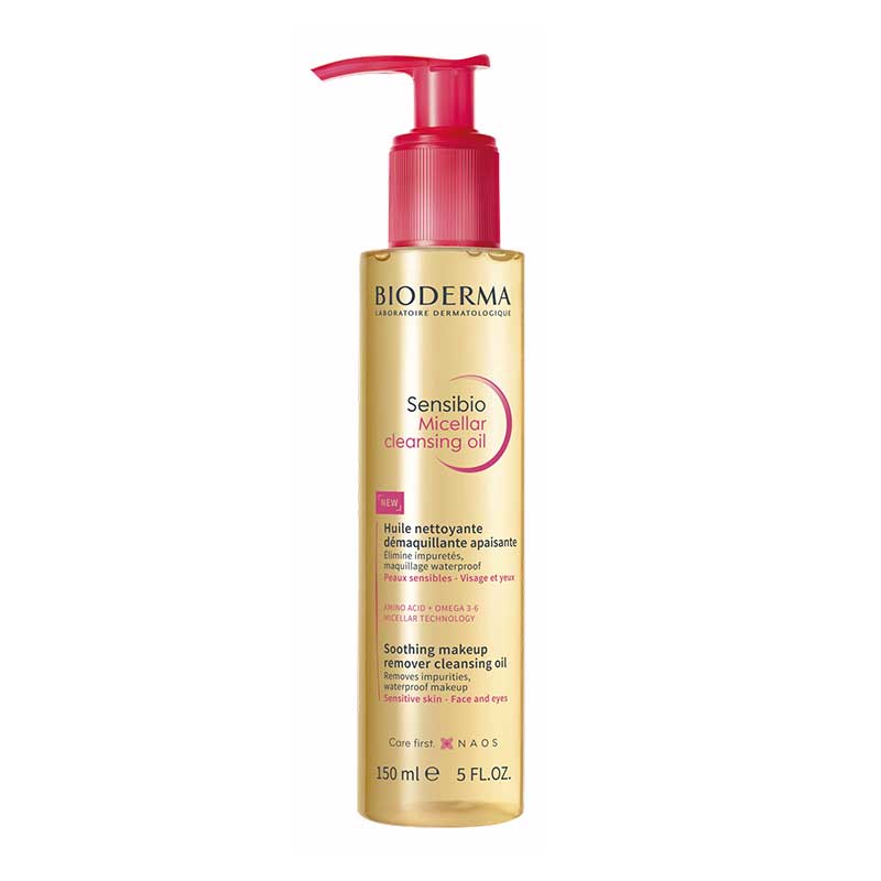 Bioderma Sensibio Micellar Cleansing Oil | oil-to-milk texture | makeup remover | pollution remover | sunscreen remover | nourishing | micellar technology | sensitive skin