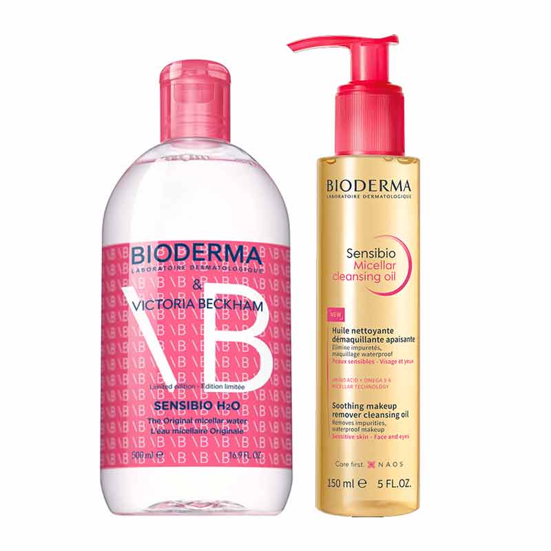 Bioderma Sensibio Sensitive Skin Cleansing Bundle
