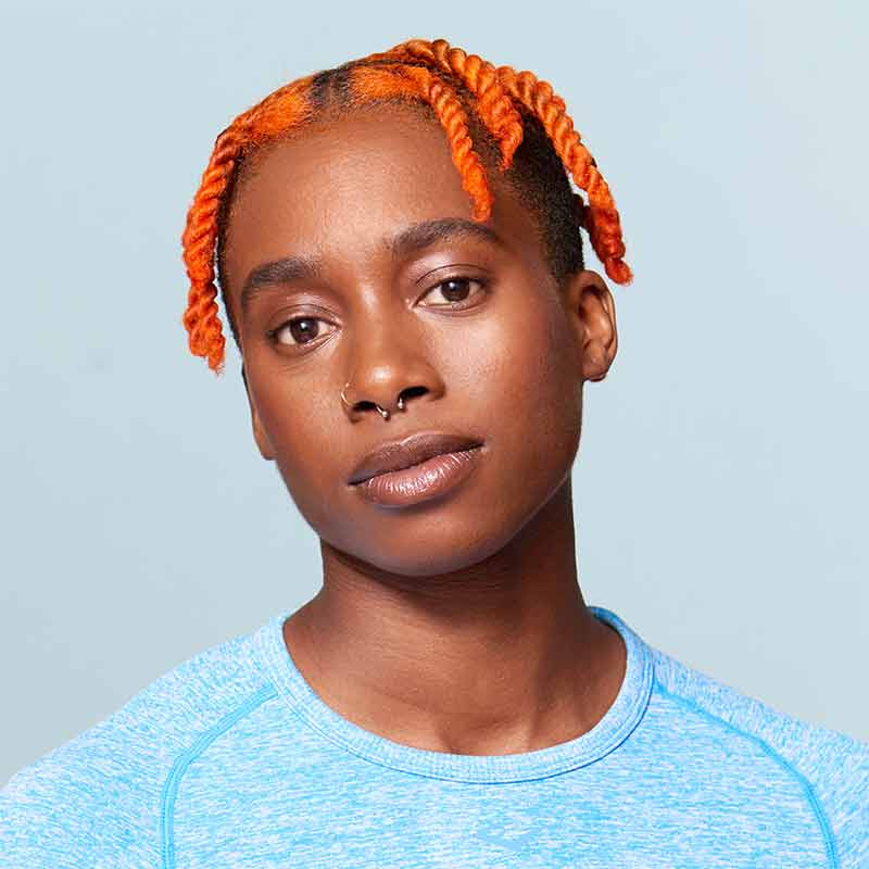 Bleach London Curious Orange Super Cool Colour | curious | vibe | vegan | hair | dye | cream | semi-permanent | formula | nourishes | conditioning | ingredients | full | colour | payoff | intense | pigmentation | hair | colour | creating | experimenting | shades | perfect | hair | matches | fire