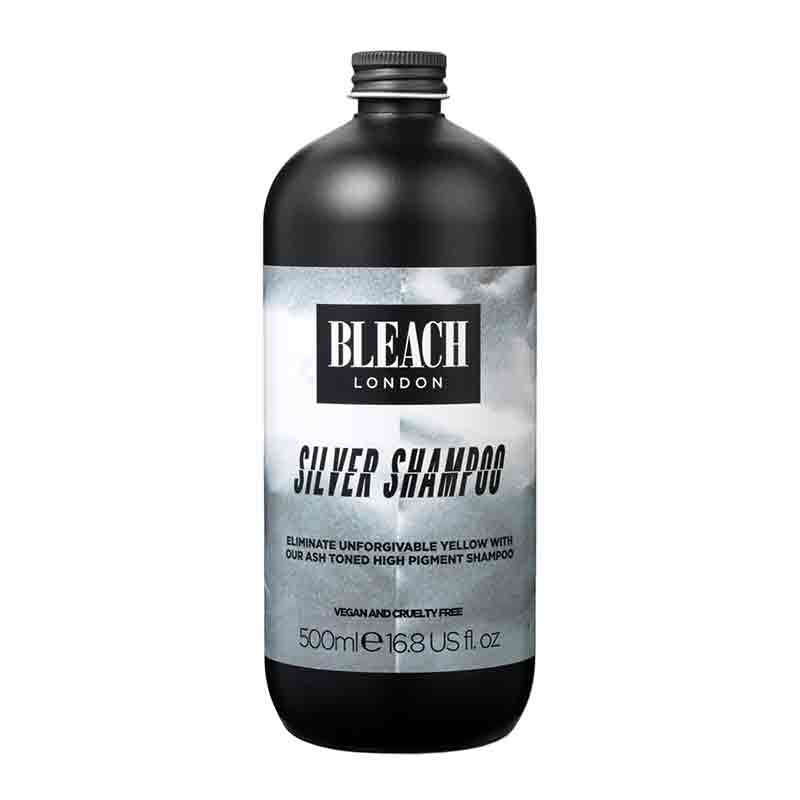 Bleach London Silver Shampoo | hair | care | clean | cleansing | toning | blonde | cool | shade | deep | violet | colour | hint | silver | remove dirt | oil | scalp