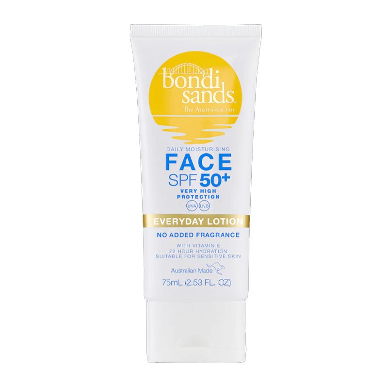 Bondi Sands SPF 50+ Face Sunscreen Fragrance Free | anti aging sunscreen