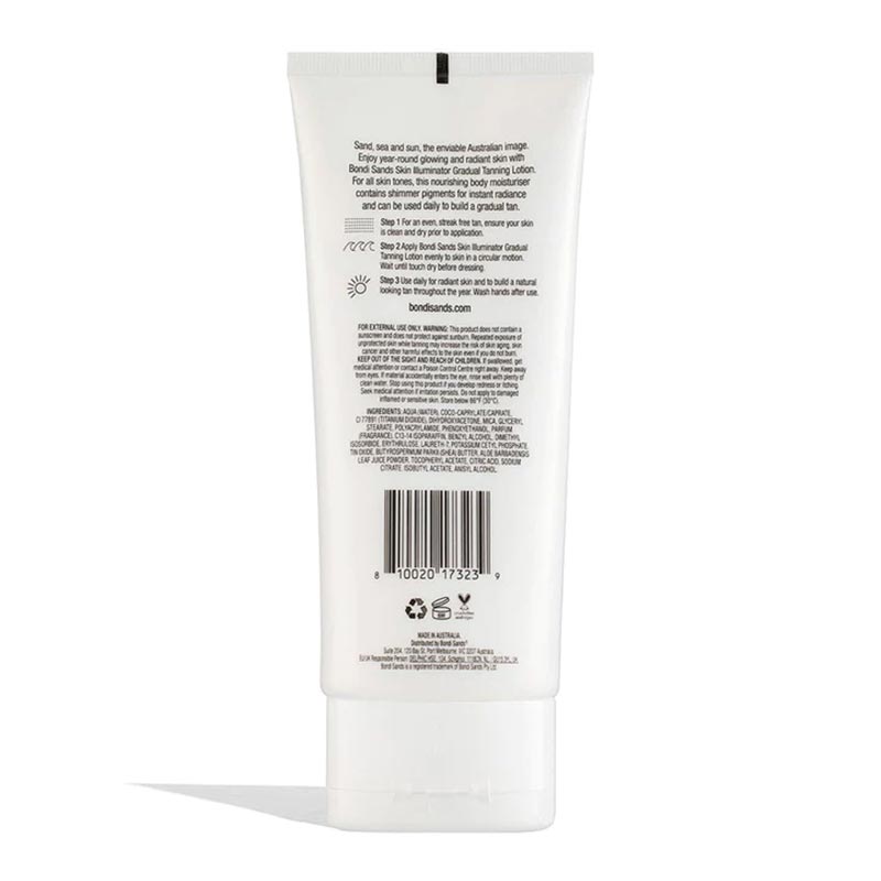 Bondi Sands Gradual Tanning Lotion Skin Illuminator | gradual tan | instant tan | skin illuminator | medium tan