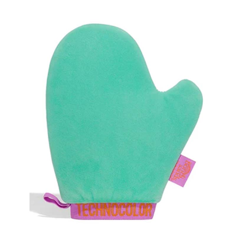 Bondi Sands Technocolour Limited Edition Green Mitt | tanning mitt | bondi sands | tan accessory