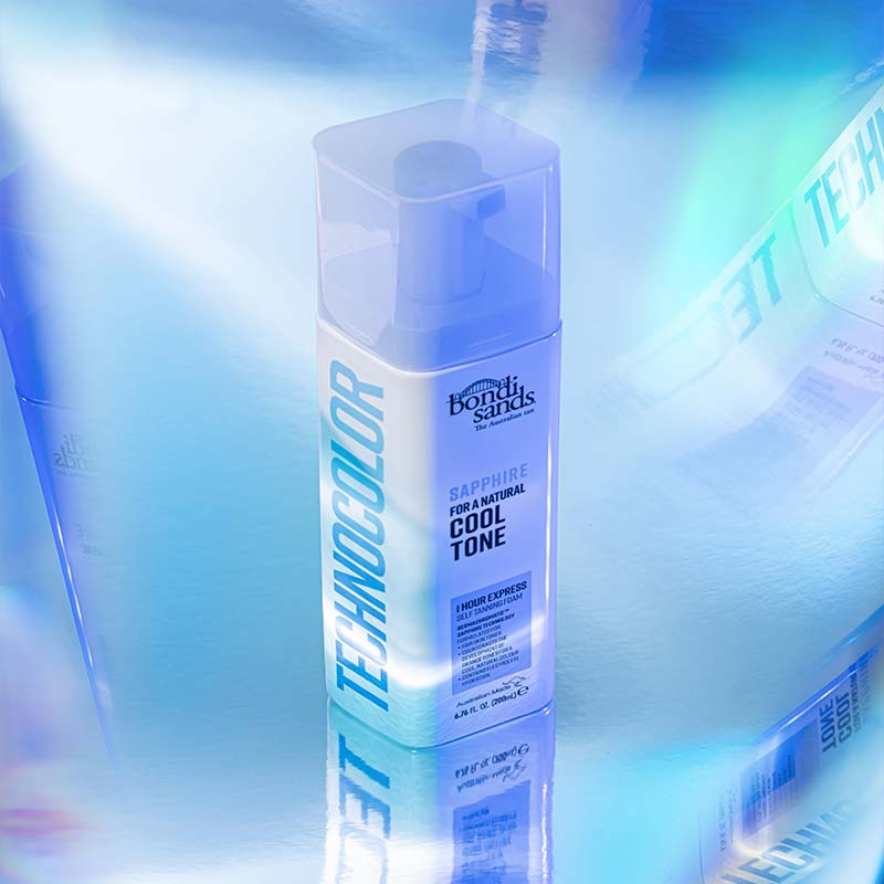 Bondi Sands Technocolour Sapphire 1 Hour Express Self Tan | self tan | bondi sands | technocolour | medium tan | cool tone tan