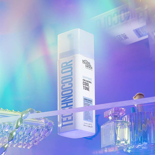 Bondi Sands Technocolour Sapphire 1 Hour Express Self Tan | self tan | medium tan | cool tone tan | bondi sands tan | technocolour | self tan | natural looking tan
