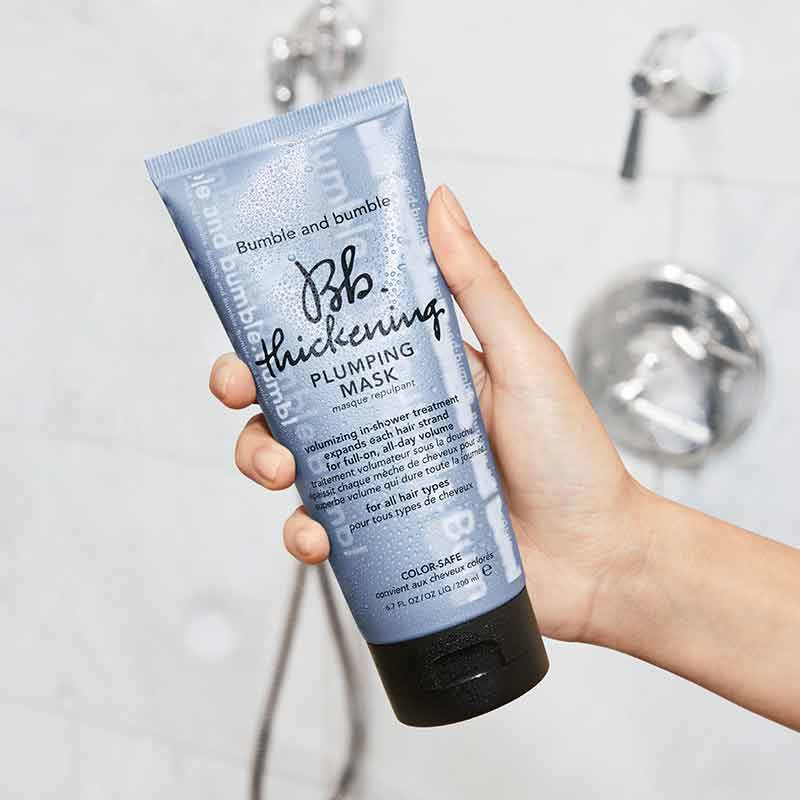 Bumble and bumble Thickening Plumping Mask thick feeling on the hair | in shower thickening treatment