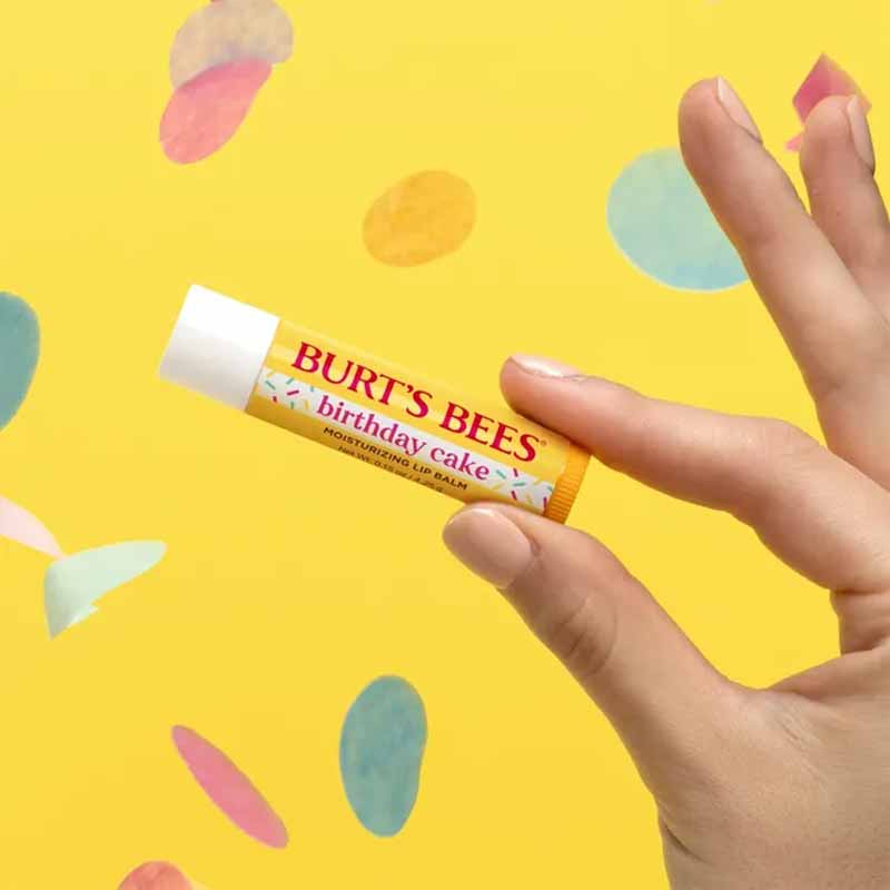 Burt's Bees Birthday Cake Lip Balm, hydrating lip balm