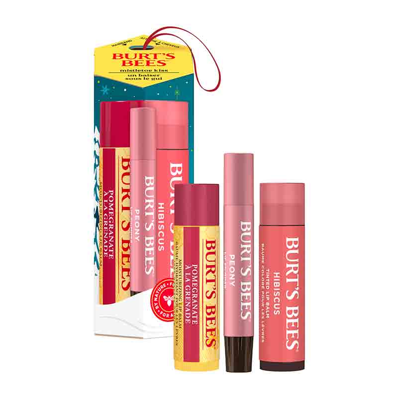 Burt's Bees Mistletoe Kiss Gift Set