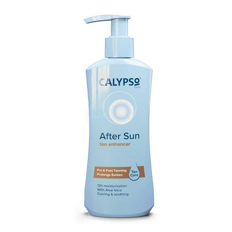 Calypso | After Sun & Tan Extender | sun lotion | moisturise | cool | calm | warm | irritated | relieve | discomfort