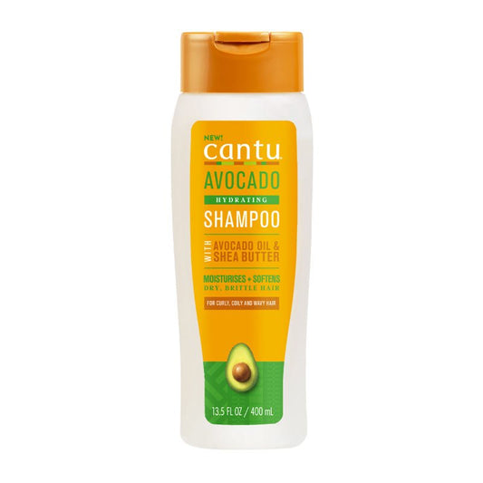 Cantu Avocado Shampoo | Avocado shampoo for healthy hair | Cleanse, nourish and hydrate hair | Minimise breakage and frizz | Moisturise and hydrate hair |