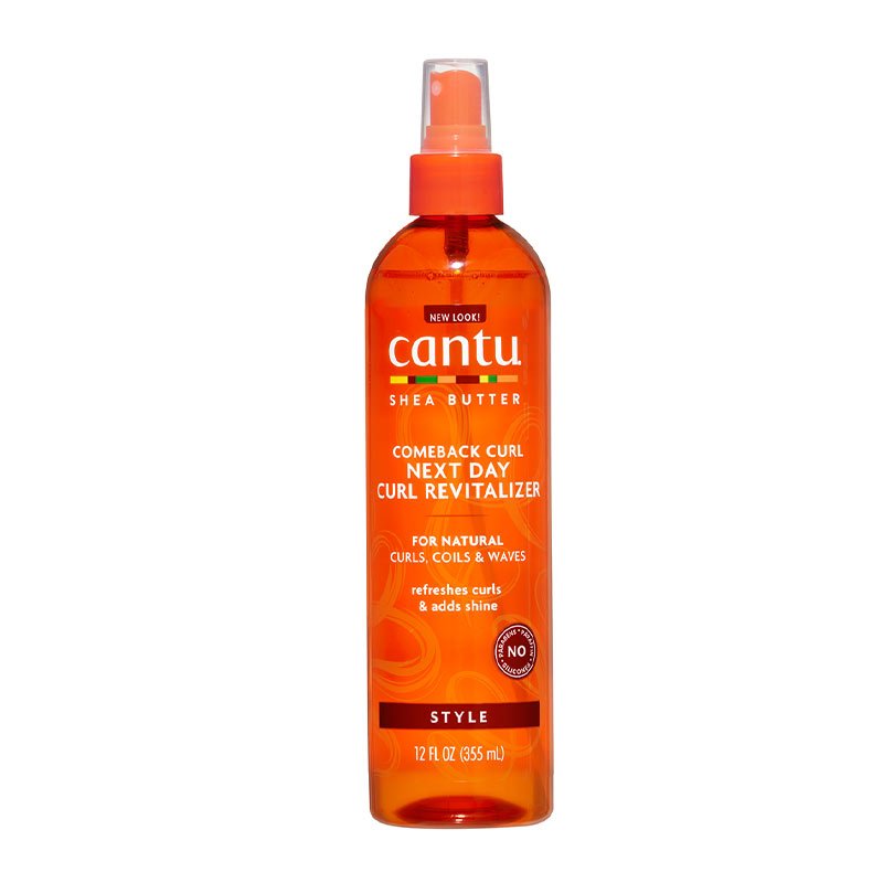 Cantu comeback curl next day revitalizer spray | Frizz taming spray | smooth hair | Shea butter