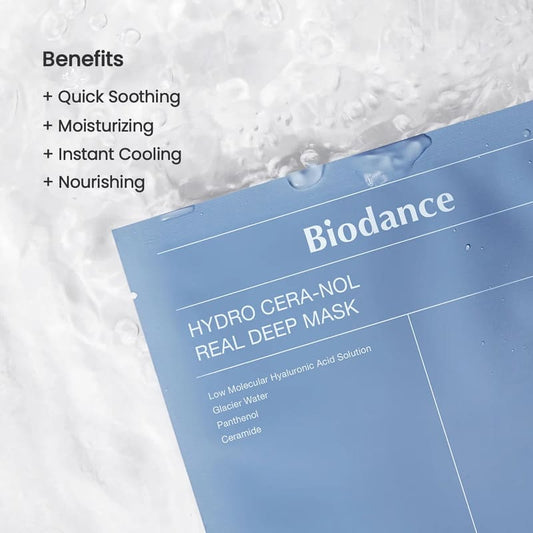 Biodance Hydro Cera-Nol Real Deep Mask 4 Pack