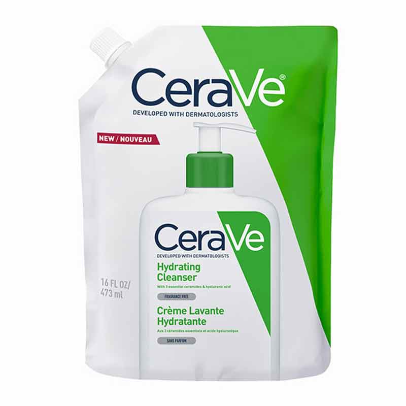 CeraVe Hydrating Cleanser 473ml Refill Pack