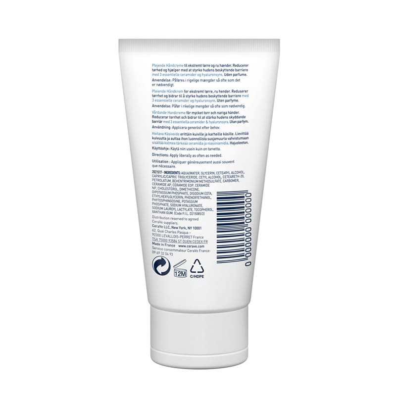 CeraVe Reparative Hand Cream 50ml | For Extremely Dry, Rough Hands