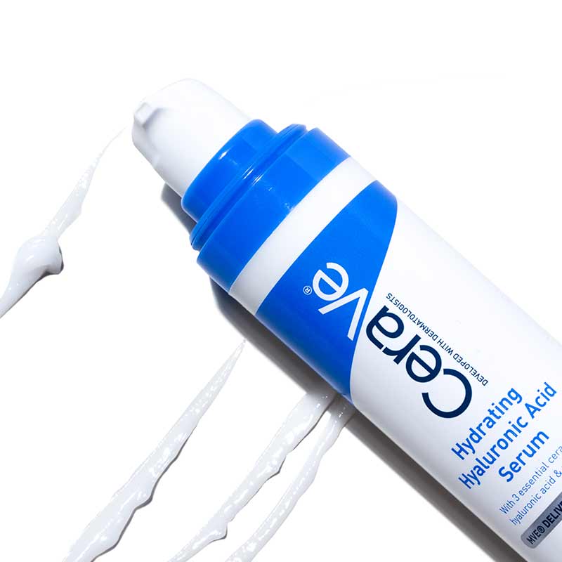CeraVe Hydrating Hyaluronic Acid Serum, hydrating serum, skincare for dry skin
