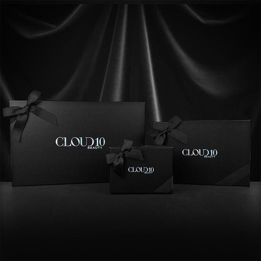 Cloud 10 Beauty Luxury Gift Box with Black Ribbon