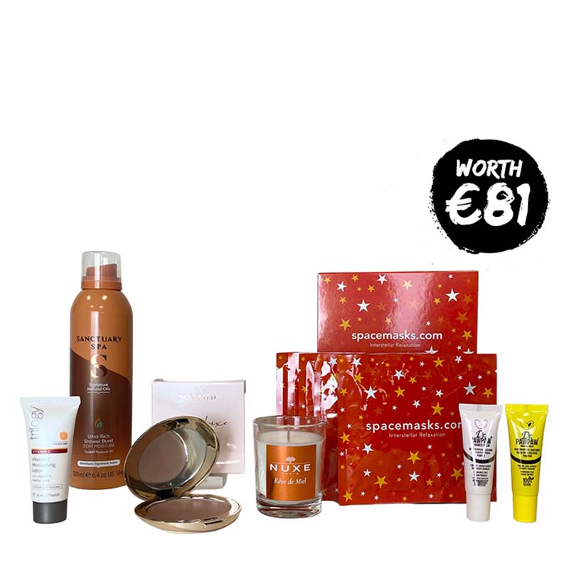 Cloud 10 Beauty Golden Hour Gift Set | Sculpted by Aimee Connolly | Cloud 10 beauty | Skincare | skin gifts | NUXE | Trilogy | Sculpted by Aimee | Dr Paw Paw | Sanctuary Spa | Highlighter | Trilogy | Makeup | Skincare