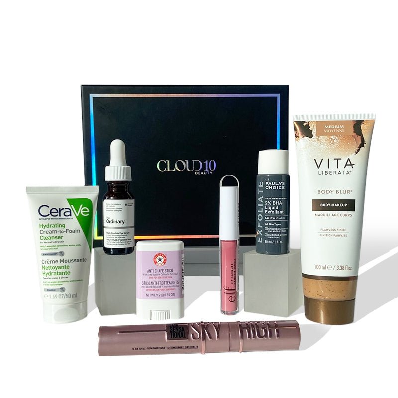 Cloud 10 Beauty #TikTokTrending Gift Box | Skincare | makeup | tan | beauty gift box
