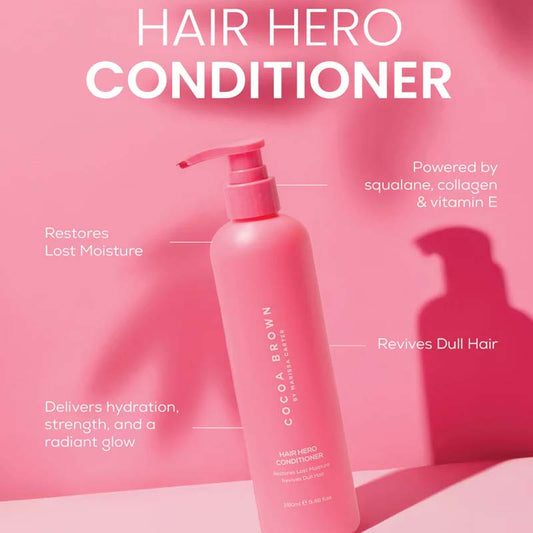 Cocoa Brown Hair Hero Conditioner Benefits