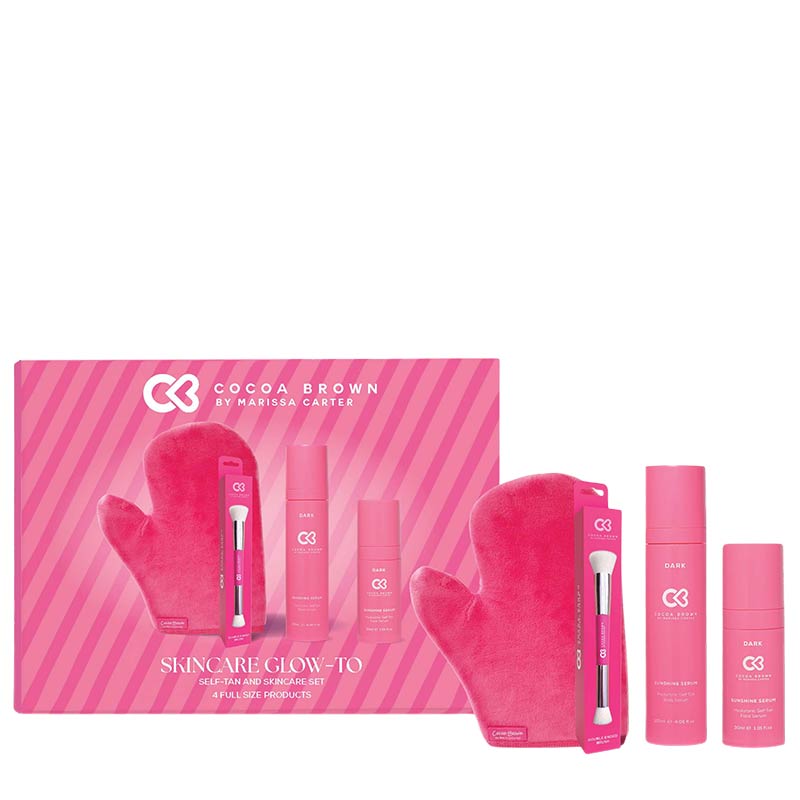 Cocoa Brown Skincare Glow-To Self Tan & Skincare Gift Set