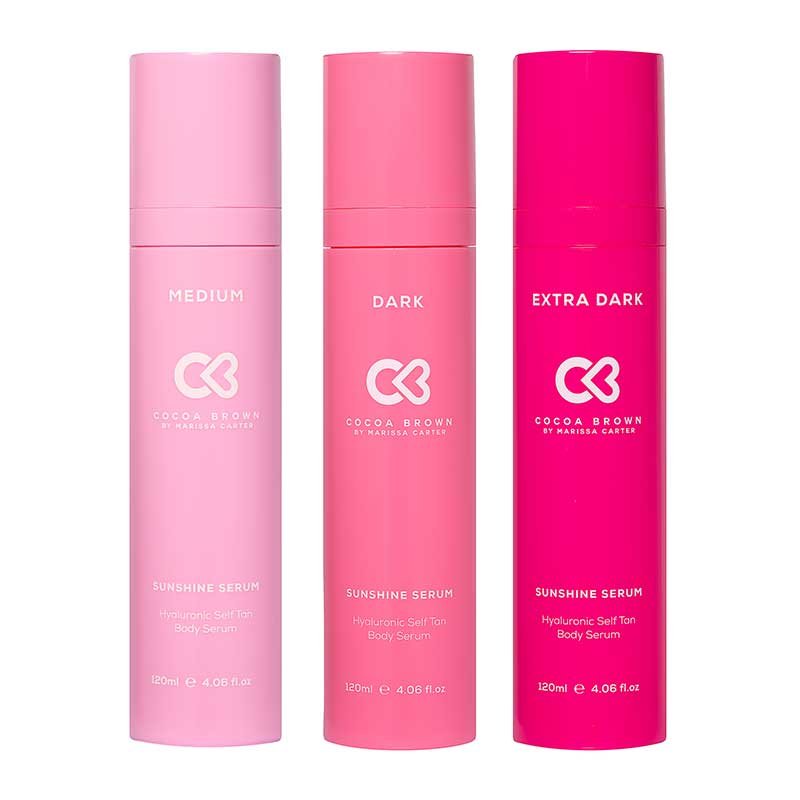 Cocoa Brown Sunshine Serum | Body Serum | Innovative Formula | Hydration | Natural Tan | Anti-Aging Benefits | Hyaluronic Acid | Vitamin B5 | Anti-Aging Peptides | Natural Tan | Revitalizing and Hydrating | Skincare tan