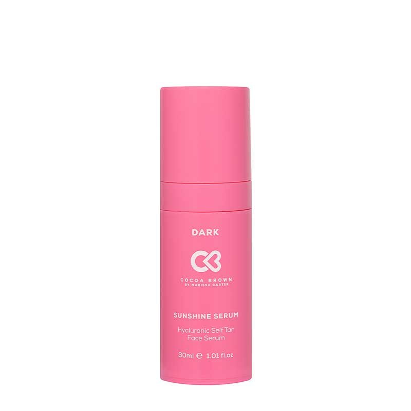 Cocoa Brown Sunshine Serum Face Serum | Combines Skincare with Self-Tanning | Imparts Gradual, Long-Lasting Tan | Enriched with Hyaluronic Acid for Deep Hydration and Revitalization