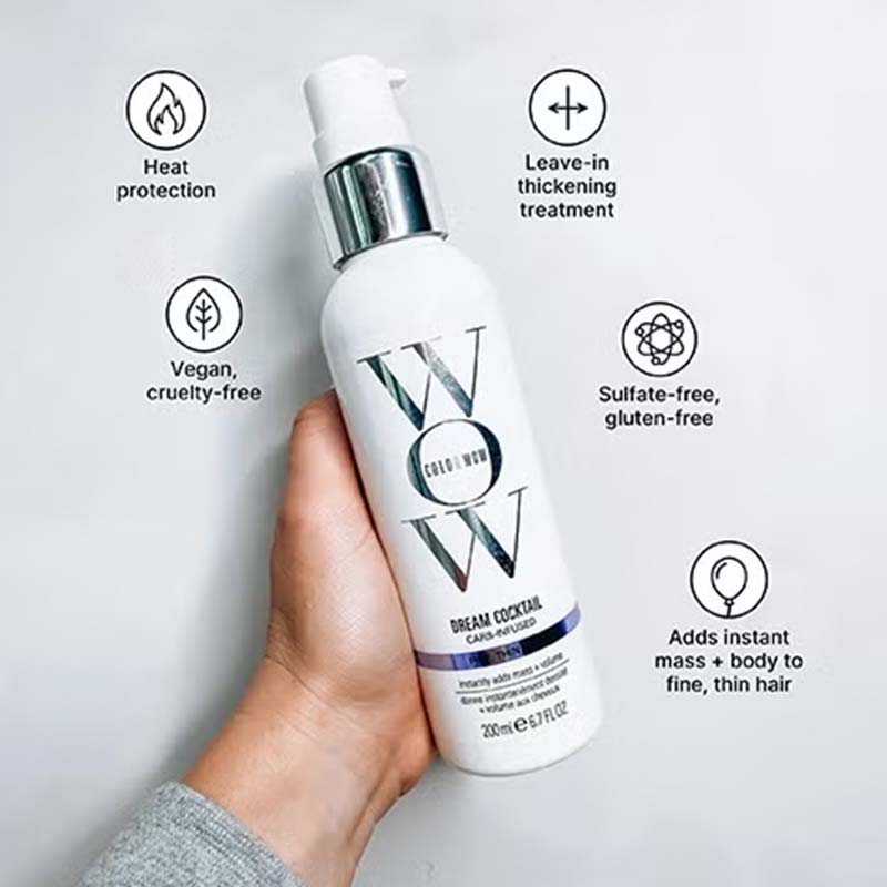 Color Wow, Color Wow Carb Cocktail Bionic Tonic Volumising Treatment For Fine, Thin Hair
