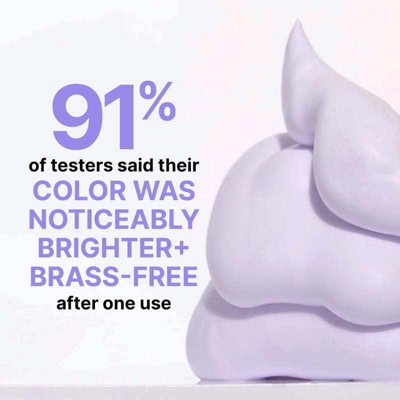 Color Wow Color Control Purple Toning + Styling Foam For Lightened Hair