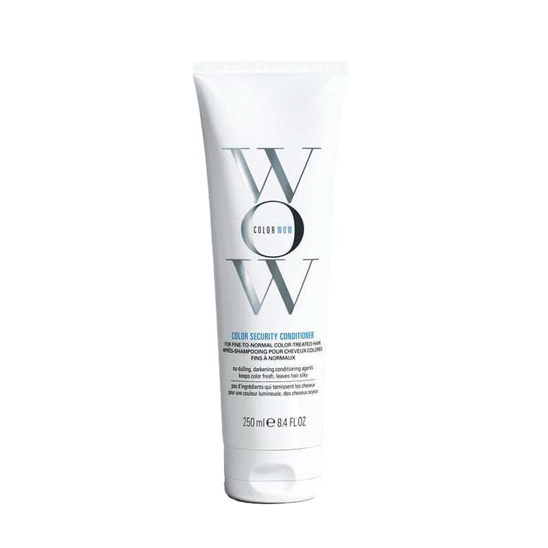 Color Wow, Color Wow Color Security Conditioner For Fine-Normal Coloured Hair, fine hair conditioner, lightweight conditioner, Color Wow conditioner, color-safe hair care, hair detangling, frizz-free hair, glossy hair, heat protection, volume-boosting conditioner, hair breakage prevention, smooth hair, sulfate-free conditioner, silicone-free conditioner, shine-enhancing conditioner, hair strengthening, hydration for fine hair, weightless moisture, hair color protection, soft hair, bouncy hair.