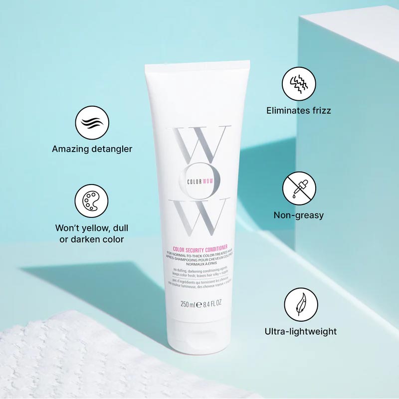 Color Wow, Color Wow Color Security Conditioner For Normal To Thick Coloured Hair, Eliminate Frizz, Detangling Conditioner