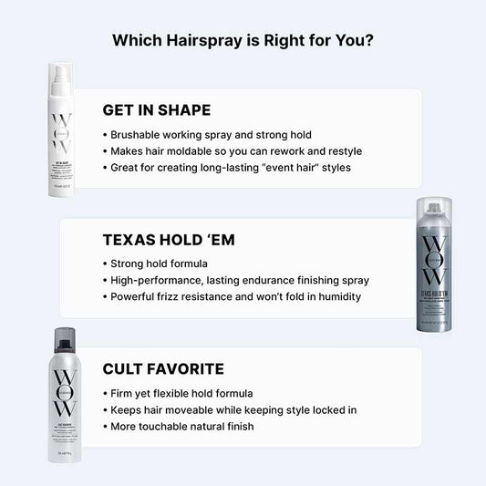 Which Color Wow Hairspray is for me?