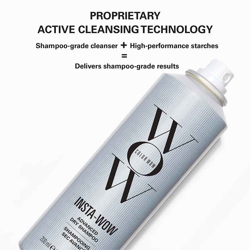 Color Wow Insta-Wow Advanced Dry Shampoo infographic