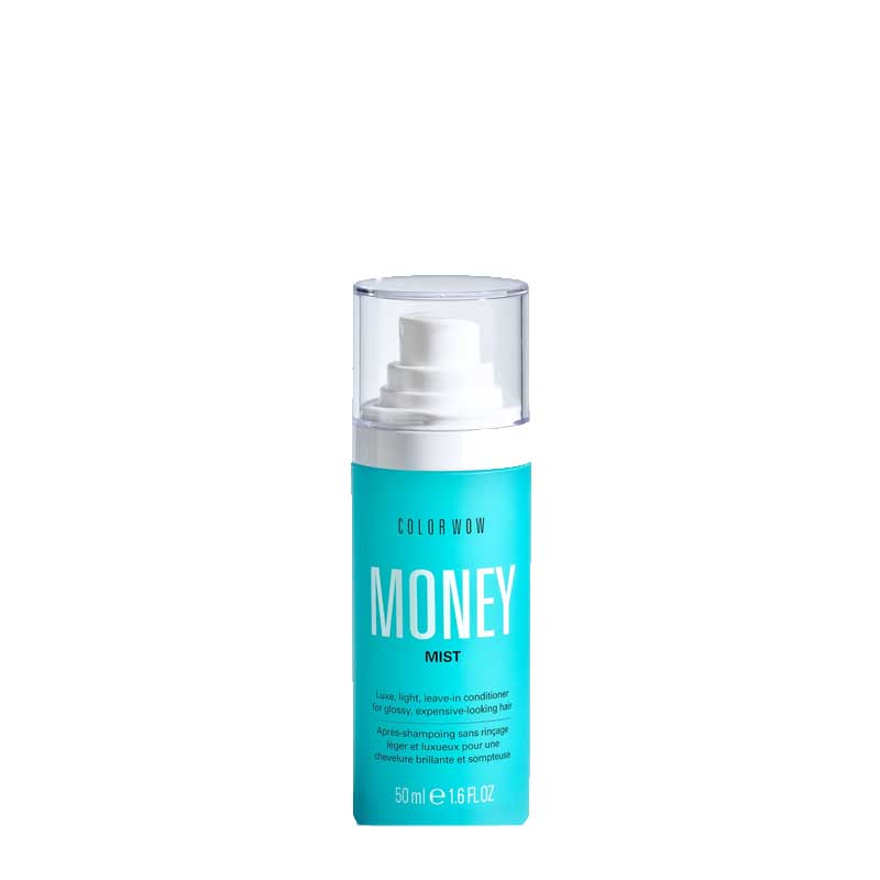 Color Wow Money Mist Leave-In Conditioner, leave in hair products, Color wow conditioner, travel size haircare