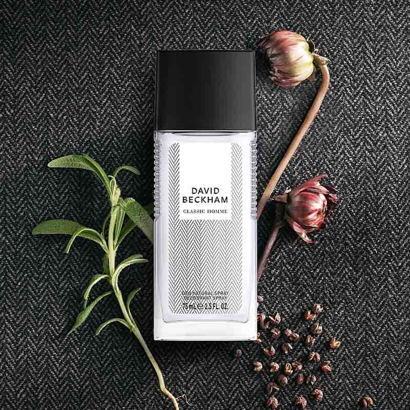 David Beckham Classic Homme Body Spray Men's Fragrance Deo