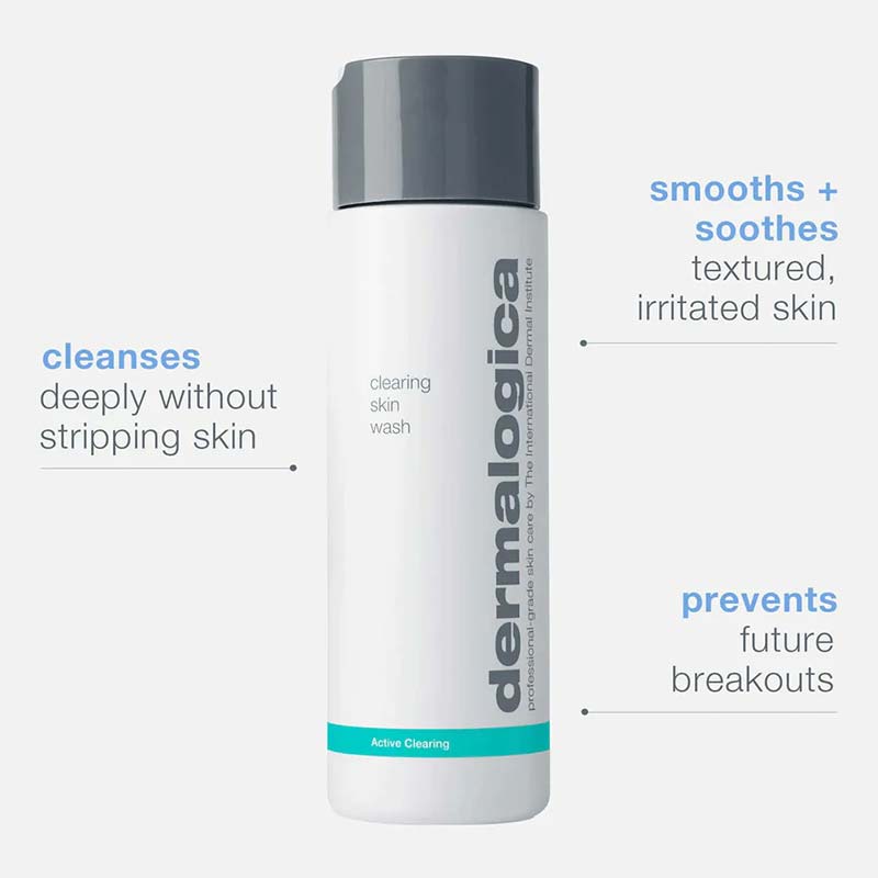 Dermalogica Clearing Skin Wash | blemish control face wash | face wash | skincare | dermalogica | acne | breakouts | cleanser