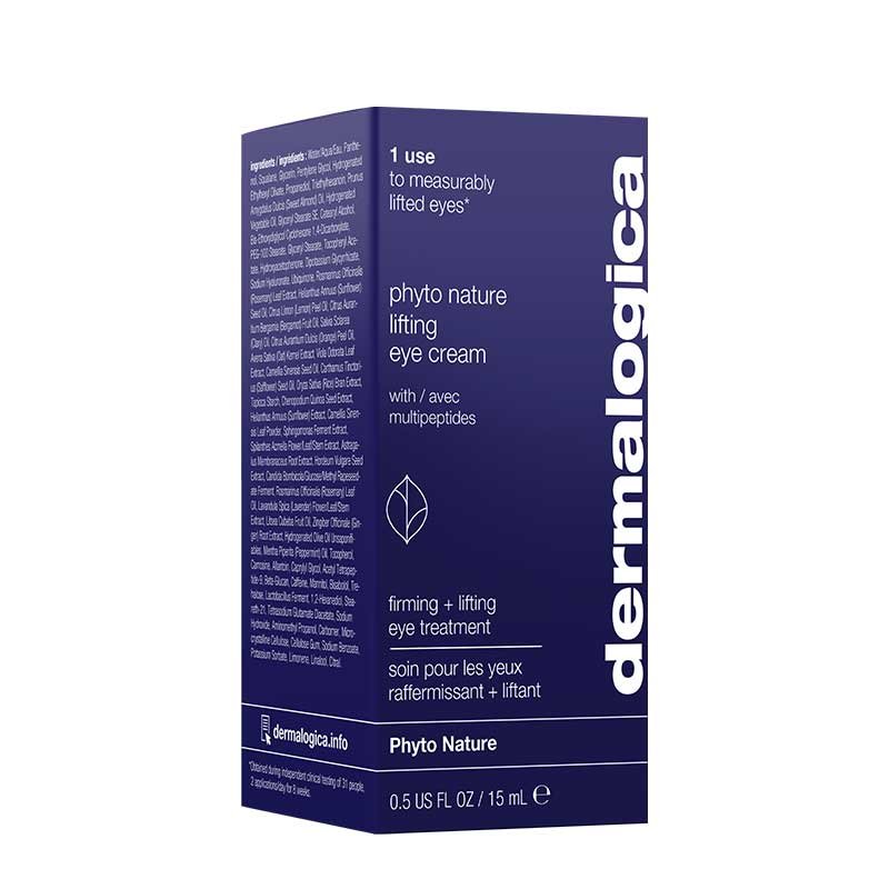 Dermalogica Phyto Nature Lifting Eye Cream | measurably lifted eyes | multipeptides | firming and lifting | eye treatment