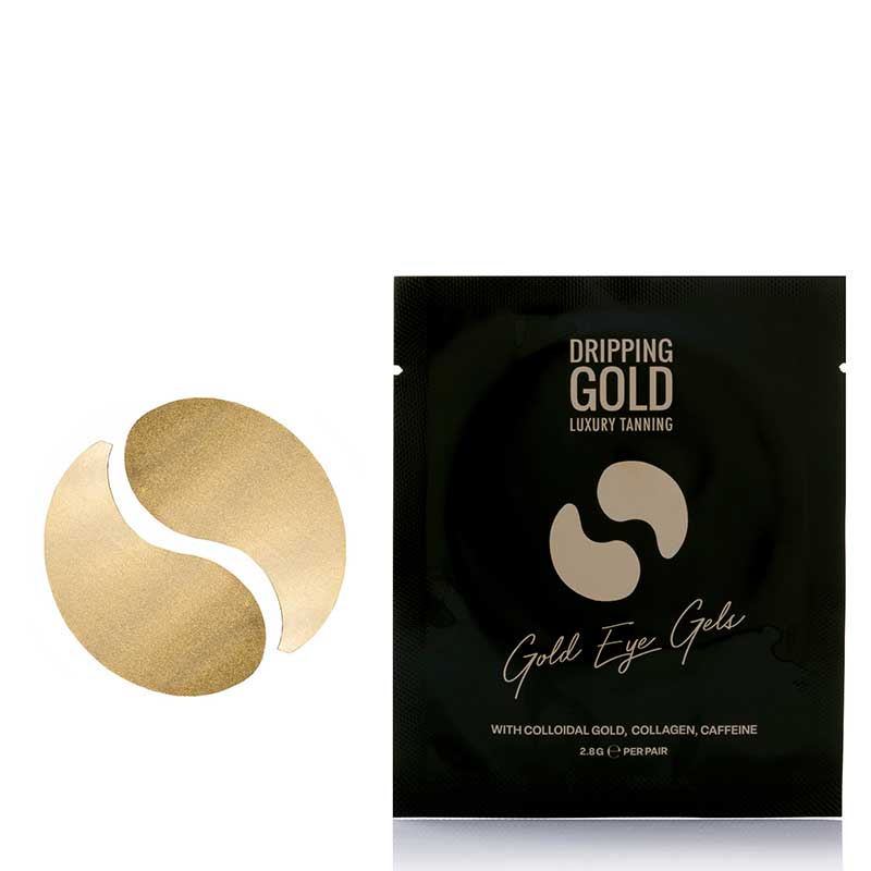 Dripping Gold Gold Eye Gels | 5 pairs of under eye gel masks