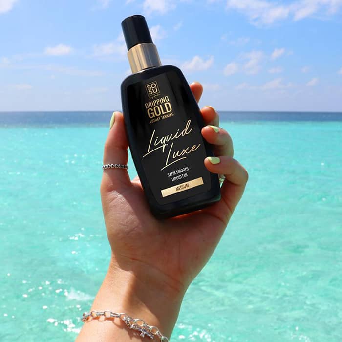 SOSU by Suzanne Jackson Dripping Gold Liquid Luxe Liquid Tan - Medium  | Self Tan