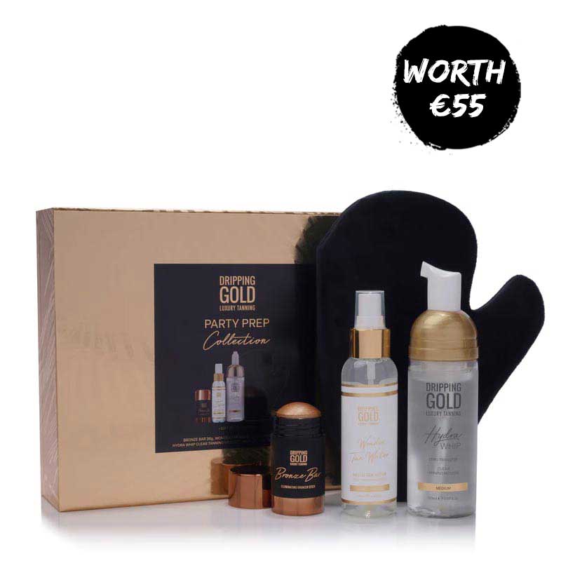 Dripping Gold Party Prep Collection Gift Set Discontinued