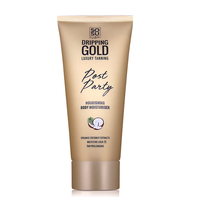 SOSU by Suzanne Jackson Dripping Gold Post Party Nourishing Body Moisturiser | Tan Prolonging