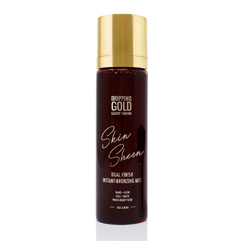 SOSU by Suzanne Jackson Dripping Gold Skin Sheen | Tan | matte finish tan | Skin Sheen | Dripping Gold | Medium Tan | Glowy tan | Bronzing mist