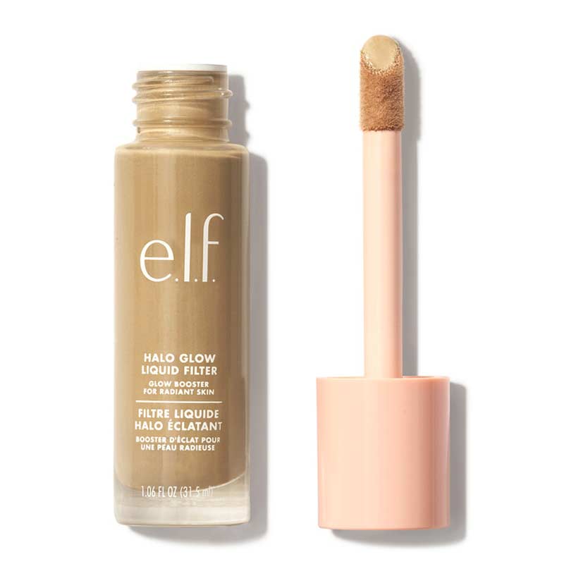 e.l.f. Halo Glow Liquid Filter | Primer | Flawless Skin | Multi Use | Airbrushed Finish | Dewy Skin |
