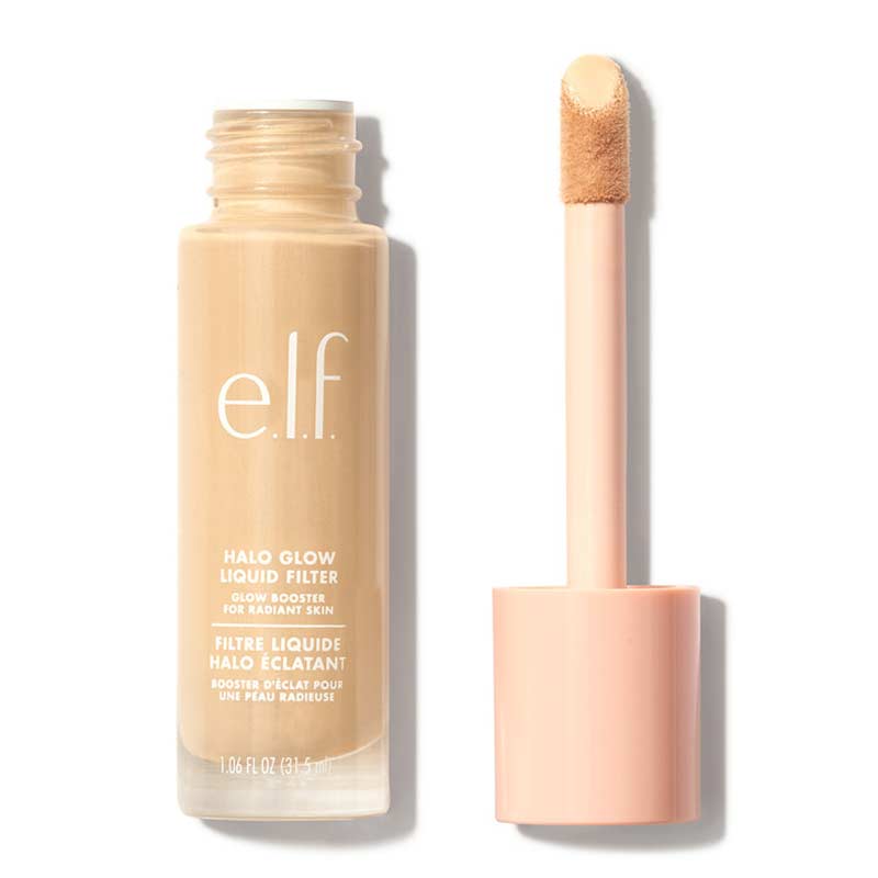 e.l.f. Halo Glow Liquid Filter | Primer | Flawless Skin | Multi Use | Airbrushed Finish | Dewy Skin |