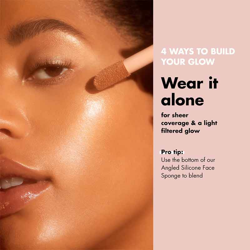 e.l.f. Halo Glow Liquid Filter | e.l.f. Holy Grail | Hero Product | Glowy Finish | Complexion Boosting | Skincare Makeup Hybrid | Hyaluronic Acid | Squalane | Moisture and Hydrate under makeup