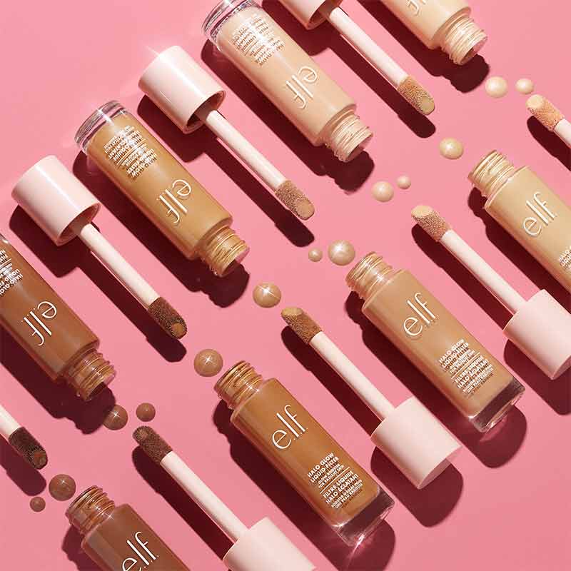 e.l.f. Halo Glow Liquid Filter | Primer | Flawless Skin | Multi Use | Airbrushed Finish | Dewy Skin |
