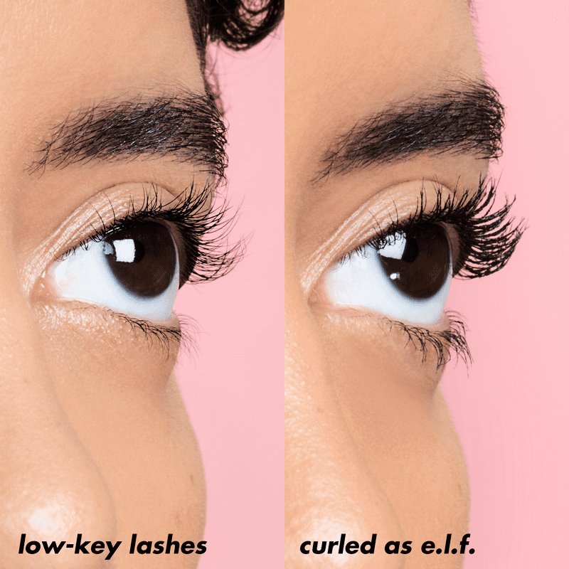 e.l.f. Lash 'N Roll Mascara | curling | Curved silicone brush | Lifts and separates | Smudge-resistant | Flake-resistant