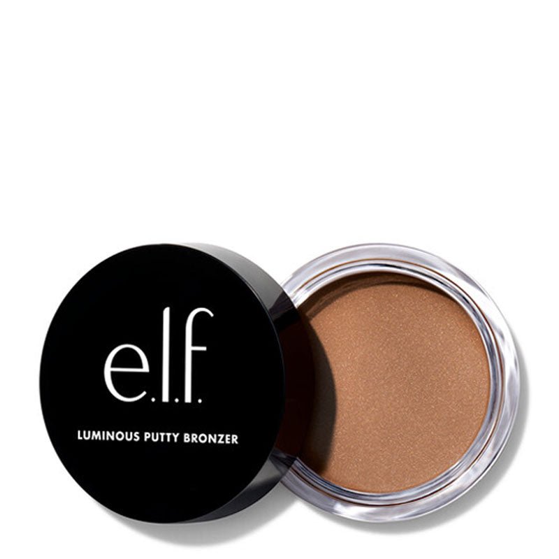 e.l.f. | Putty Bronzer | luminous | creamy | pigmented | buildable | natural | sun-kissed | glow | radiant | lightweight | Argan Oil | Vitamin E | shimmer | melts | radiance | luminosity