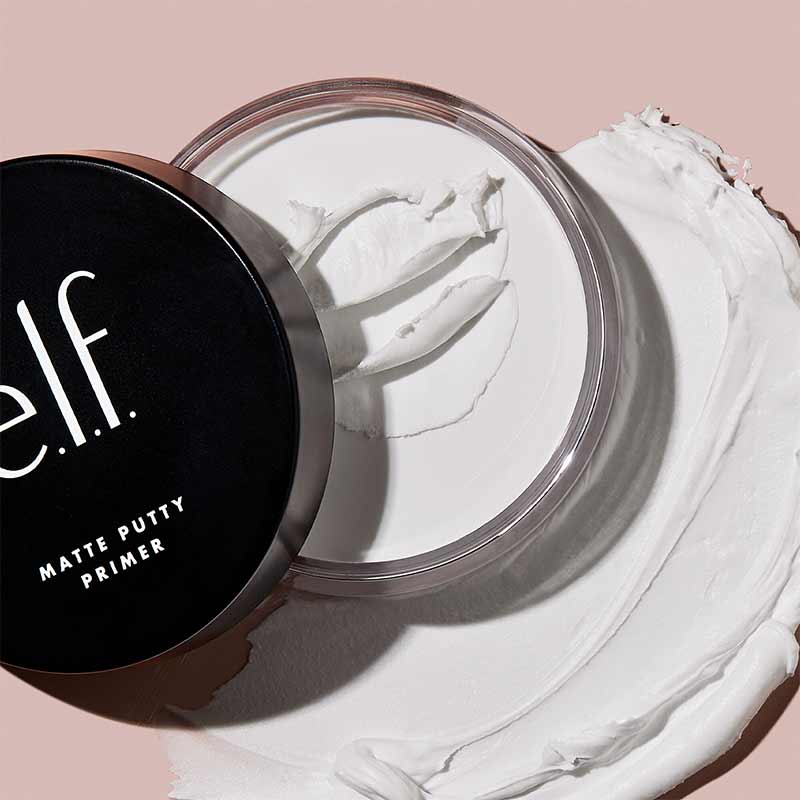 e.l.f. Matte Putty Primer | Matte finish | White charcoal and Kaolin clay | Oil controlling | Shine free